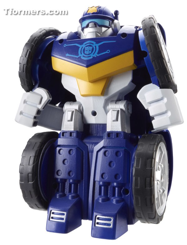 TRANSFORMERS RESCUE BOTS FLIP CHANGERS Assortment    Chase Robot (3 of 11)